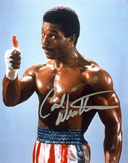 Carl Weathers as Apollo Creed in Rocky
